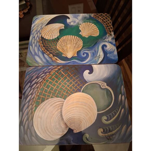 Wonderful  Jason Sea Bounty placemats (6). - Picture 3 of 6